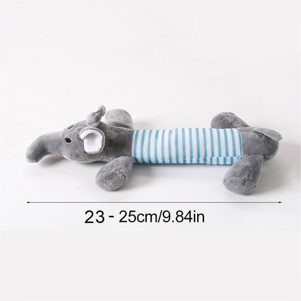 Cute Pet Dog Cat Plush Squeak Sound Dog Toys