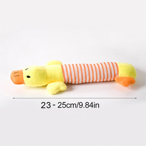 Cute Pet Dog Cat Plush Squeak Sound Dog Toys