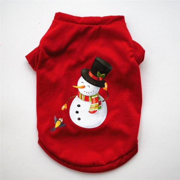 Pet Dog Clothes Christmas