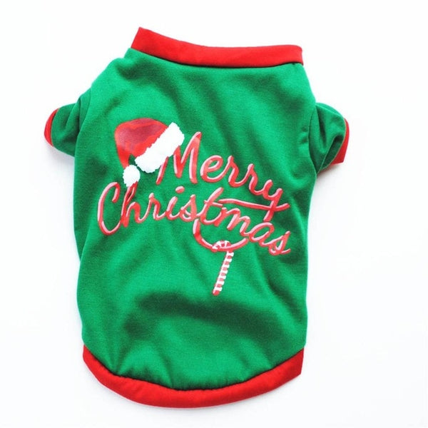 Pet Dog Clothes Christmas