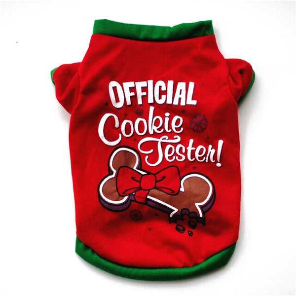 Pet Dog Clothes Christmas