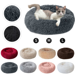 Washable Pet Dog Bed Cat Round