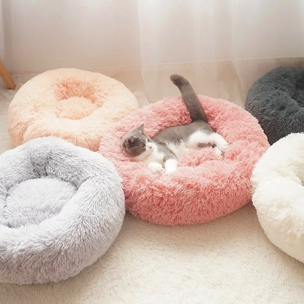 Washable Pet Dog Bed Cat Round